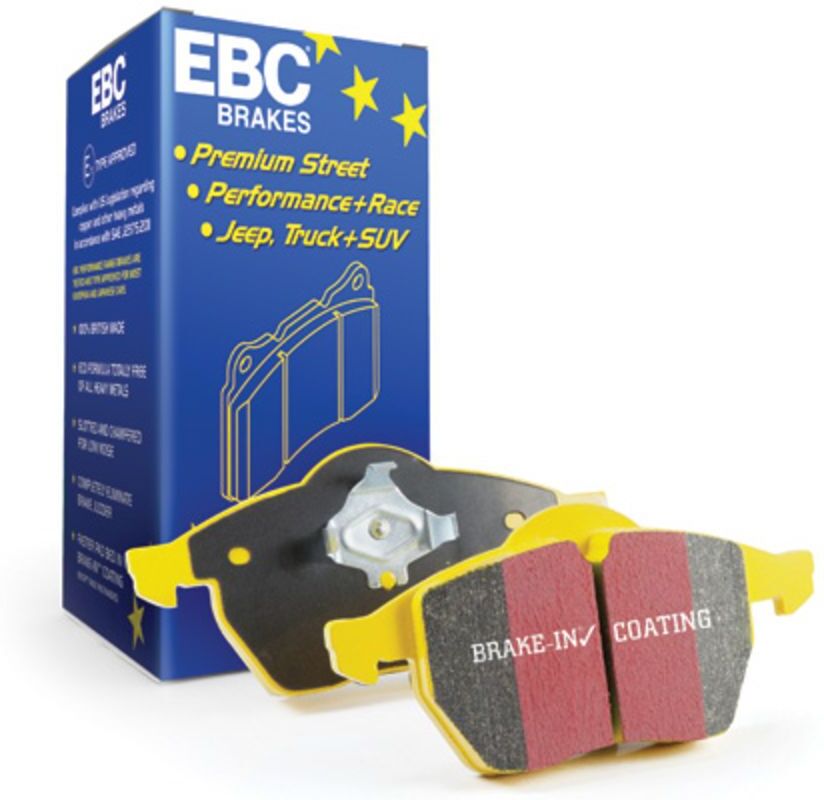Bremsbelagsatz, Scheibenbremse Gelbzeug mit einem stabilen Reibungskoeffizienten von 0,42μ EBC BRAKES DP42414R