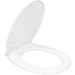 WC-Deckel - Basis - Weiß - 600Gr - Mit Schrauben - Edm