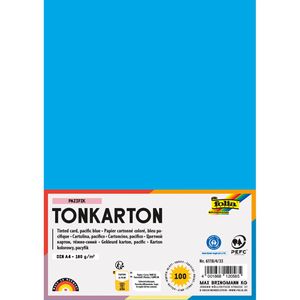 Folia Tonpapier 6118/4/33, A4, pazifik, 180g/m², 100 Blatt