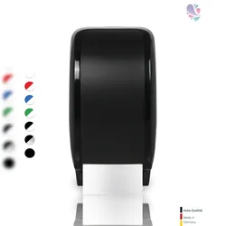 Blanc HYGIENIC Toilettenpapierspender Doppelrollen, Blanc Cosmos, unschlagbar ergiebig, abschließbar, autom. Rollenwechsel, Restrollenfunktion