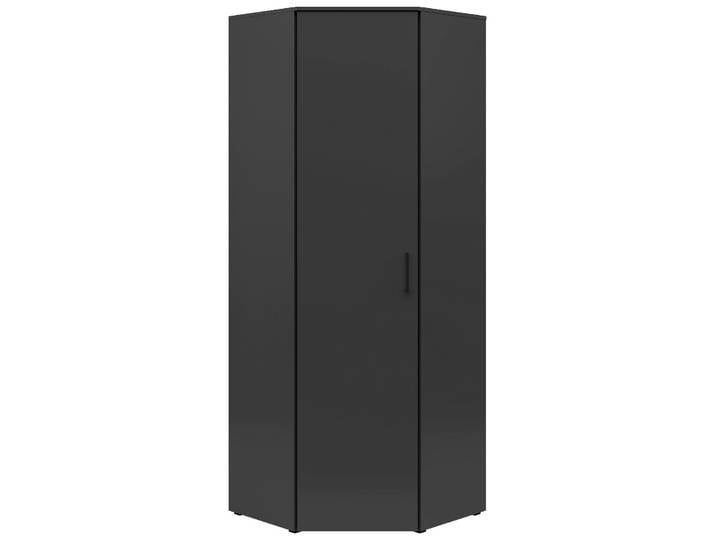 Carryhome Eckschrank MULTISTAURAUM, Graphit, Holznachbildung