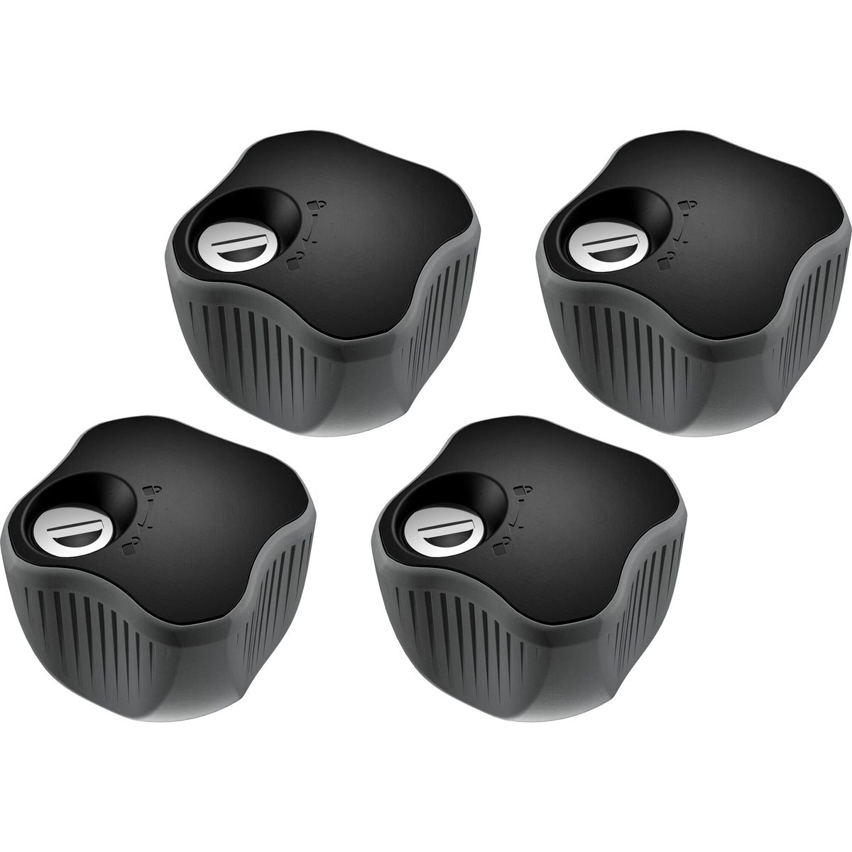 Thule Knob 527, Lockable, 4x Update neutral (527010-527010)