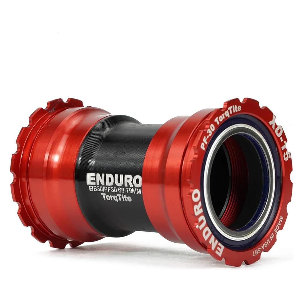 Enduro Bearings XD-15 Corsa Ceramic TorqTite Innenlager, PF30, 30mm, red (BKC-0650) (33127316)