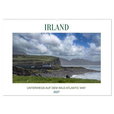 Irland - Unterwegs auf dem Wild Altantic Way (Wandkalender 2027 DIN A2 quer), CALVENDO Monatskalender