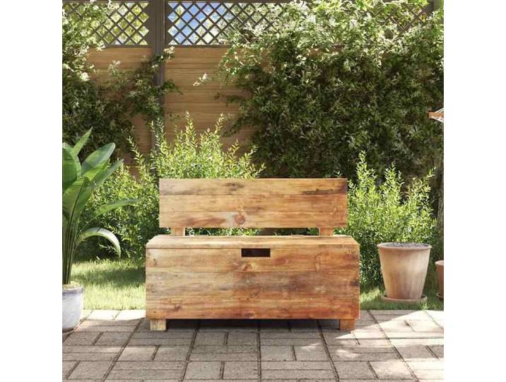 Banc d'entrée pour salon - Brun - Banc intérieur Rustique - bois massif - d'acajou - 86x40x60 cm 2551