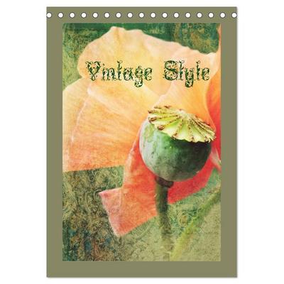 Vintage Style (Tischkalender 2027 DIN A5 hoch), CALVENDO Monatskalender