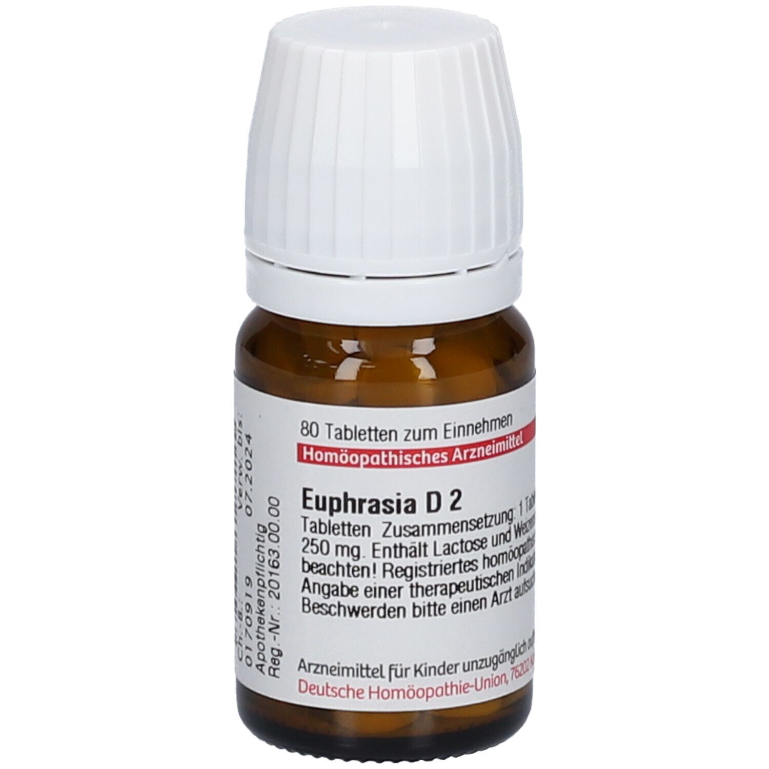 Euphrasia D 2 Tabletten 80 St
