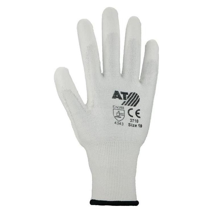 Asatex Schnittschutzhandschuhe Grösse 10 weiss EN 388 PSA-Kategorie II (10) (3710/10)