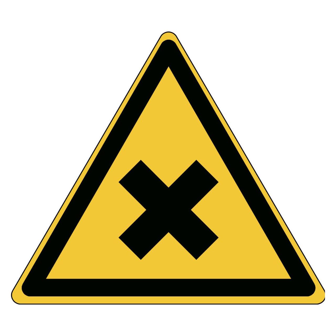 Brady PIC 321-TRI 100-B7527, Warnschilder - Warnung vor gesundheitsschädlichen Stoffen (223447)