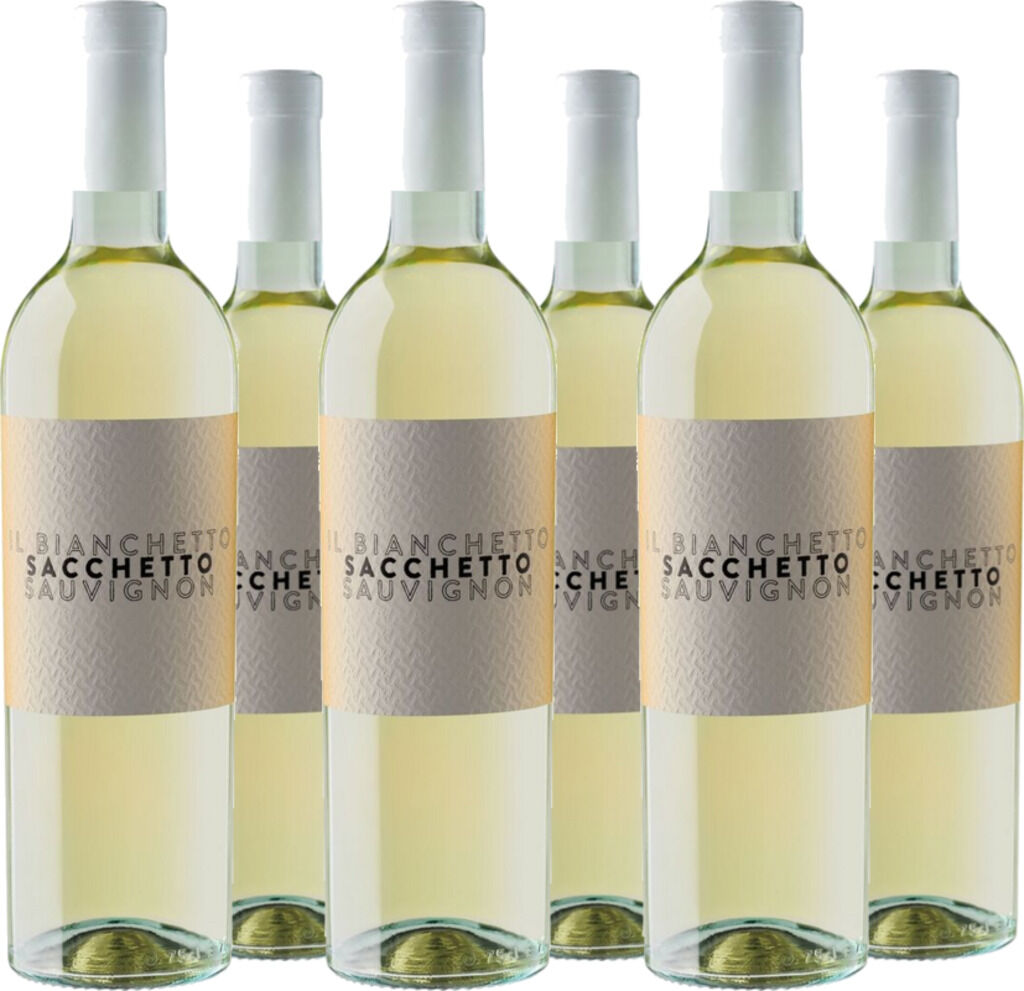 6er Vorteilspaket Bianchetto Sauvignon delle Venezie IGT 2025 Sacchetto
