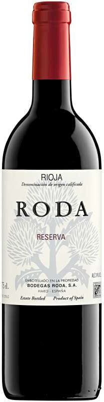 Roda Reserva 2021 - Vino tinto español de Bodegas Roda, 14,50% vol.