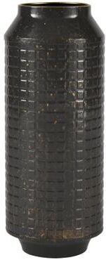 Atlas Lighting and Home Atlas Armil Black and Gold Flecked Vase