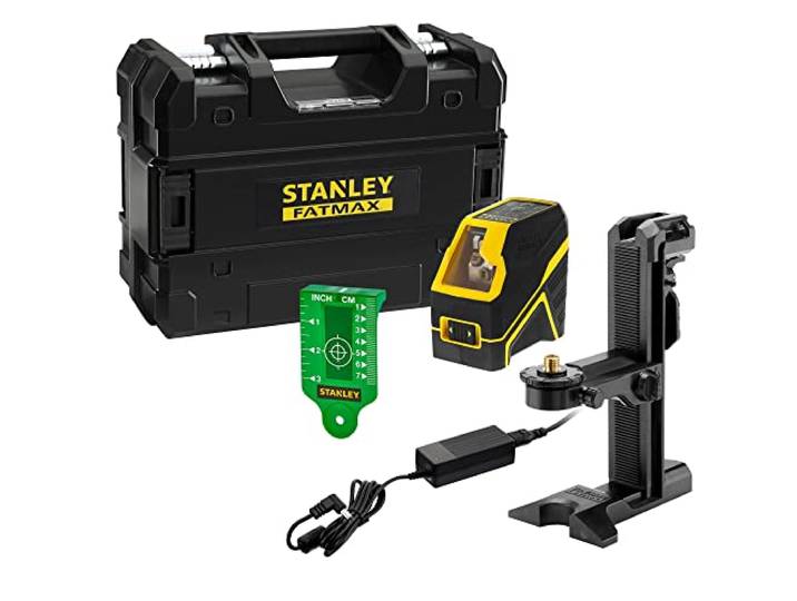 Stanley Fatmax FMHT77595-1 Niveau Laser Croix Fcl-G (Li-Ion) Laser Vert\, Multicolore