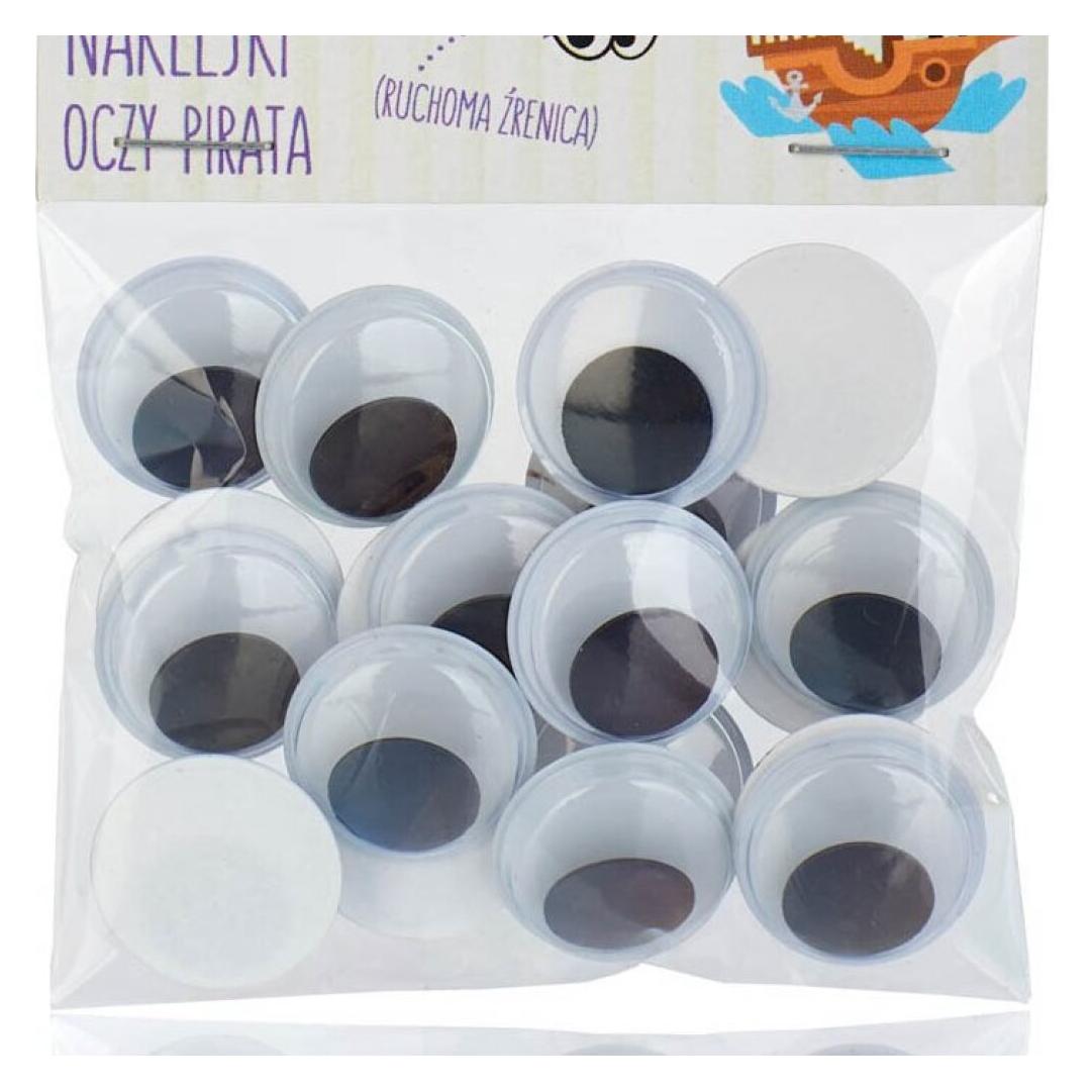 Astra CREATIVO Selbstklebende Augen 20mm Pirat (335119010)