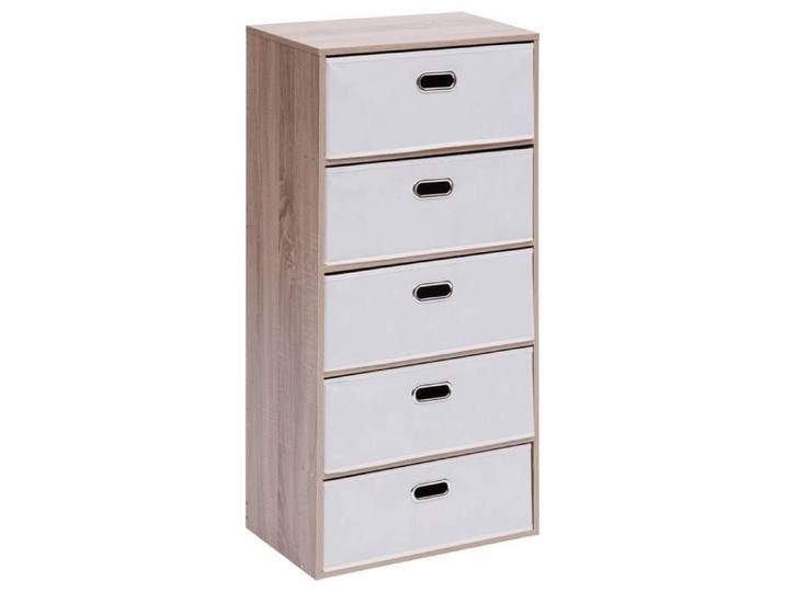 Commode 5 tiroirs Dress Up bois clair - 5five