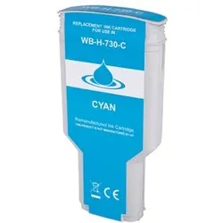 Alternativ-Tinte für HP P2V68A cyan