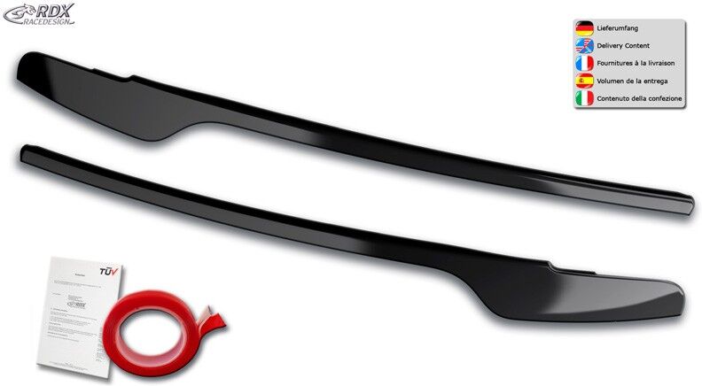RDX Racedesign RDSB150-GZD Abdeckung, Scheinwerfer