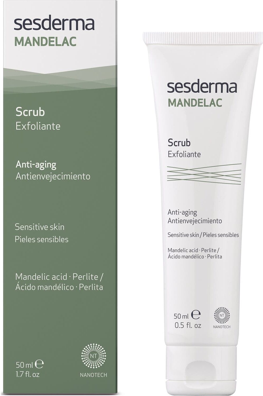 Sesderma Mandelac Exfoliante Antienvejecimiento Pieles Sensibles 50ml