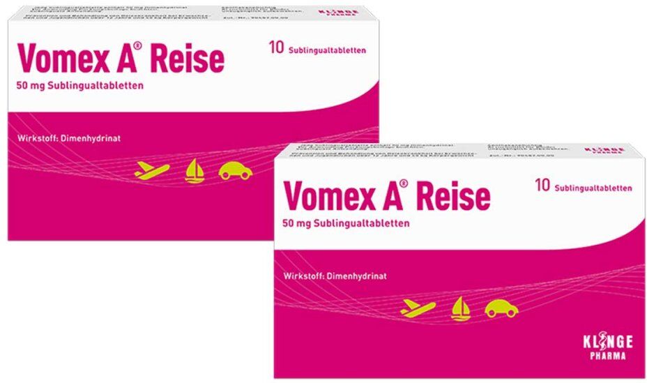 Vomex A Reise 50 mg Sublingualtabletten