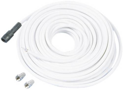 Telestar Antennen, SAT Anschlusskabel [1x F-Stecker - 1x F-Stecker] 5m Weiß
