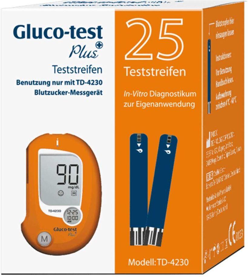 Gluco-test Gluco Test Plus Blutzuckerteststreifen