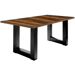 Mäusbacher Esstisch mit Auszug Big System 160/210 x 90 cm Holzoptik Plankeneiche 160