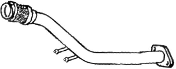 VEGAZ DR-287 Exhaust Pipe