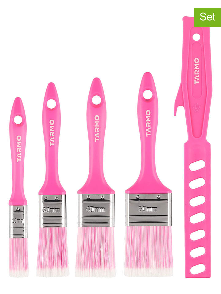 Tarmo 5tlg. Malerpinsel-Set in Pink - onesize
