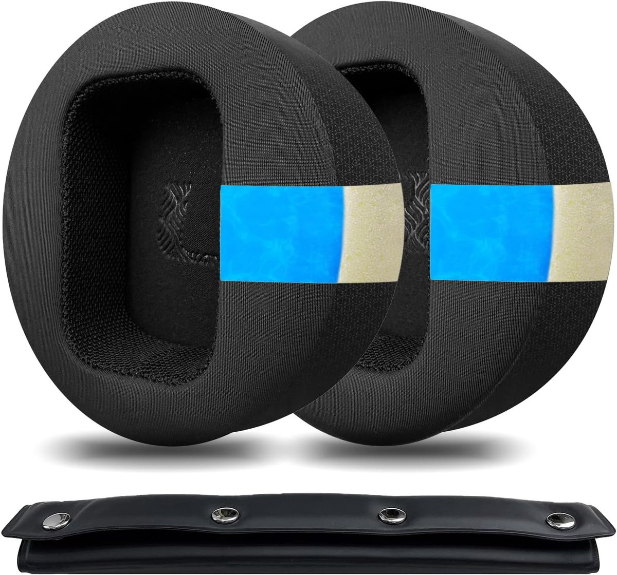Koelgel oorkussens en hoofdband voor Beyerdynamic DT770/Pro, DT880/Pro, DT 990/Pro en MMX300 Custom One Pro hoofdtelefoons