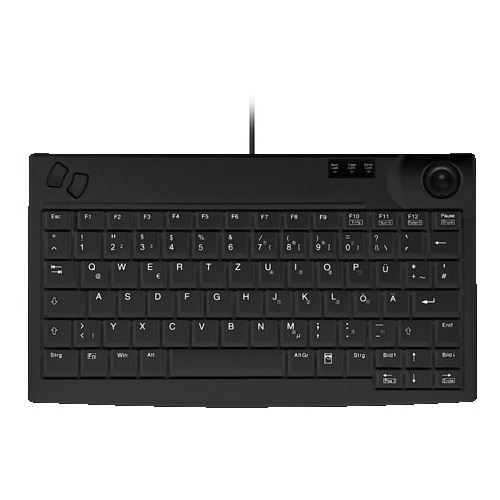 Contour ACTIVE KEY Industry 4.0 Mini Trackball Keyboard USB