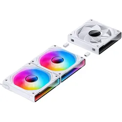 JONSBO ZK-120WR RGB weiß, 120mm, 3er-Pack