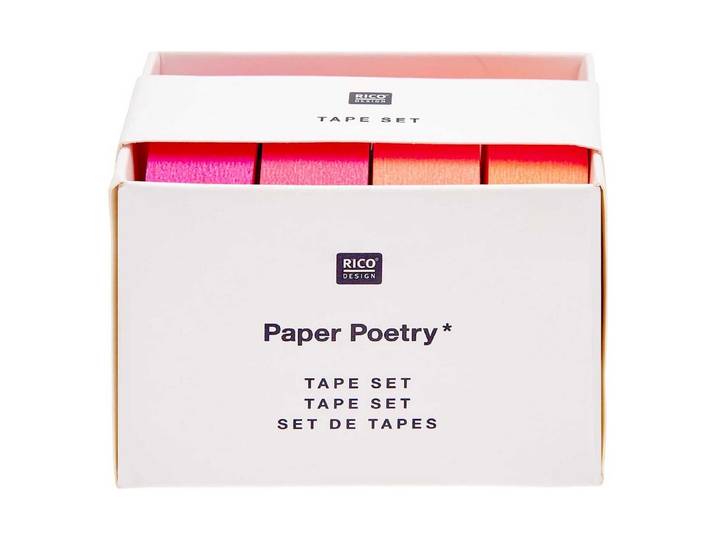 Rico Washi Tape Set Neon, Rottöne
