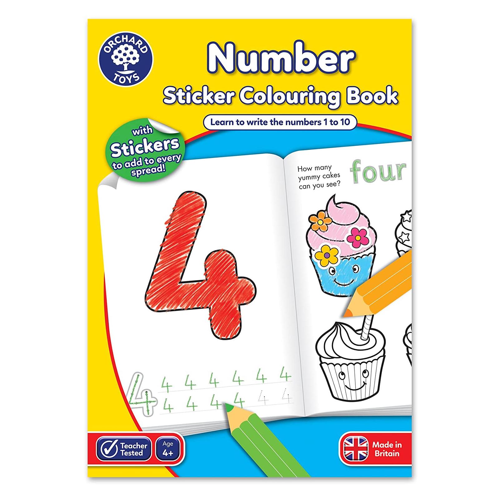 Orchard Colouring Book - Number: Ed. Inglese (Englisch) (36932752)