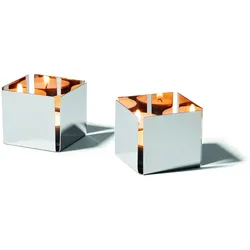 Pep Teelichthalter 2er Set Höhe 6 cm, Breite 7 cm