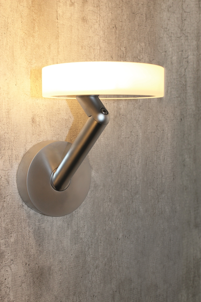 Top Light LED-Wand-/Deckenleuchte ALLROUND 12cm chrom matt 7-2201211 4251349333250