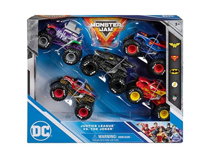 Monster Jam 6066792 1T64 Diecast 5 PK M04 I