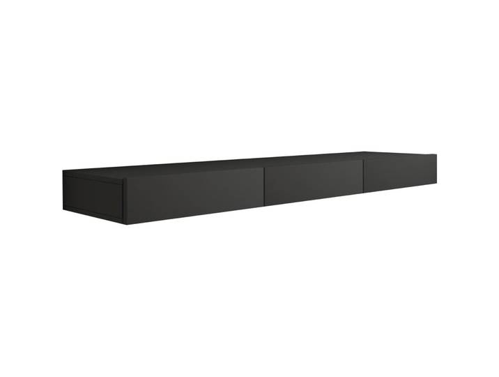 TV-Möbel Georis Anthrazit Holzwerkstoff B 140 cm - TV-Möbel