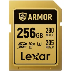 LEXAR SDXC-Card Armor Pro Gold 256GB UHS-II