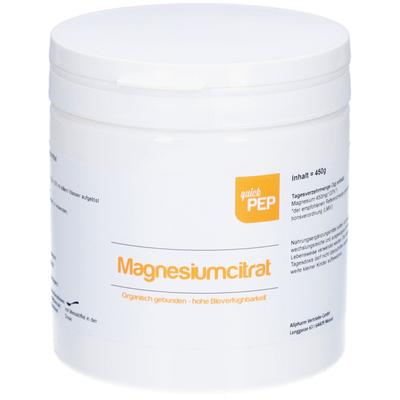 Quickpep Magnesiumcitrat Plv.z.Her.e.Lsg.z.Einn. 450 g Pulver zur Herstellung einer Lösung zum Einnehmen