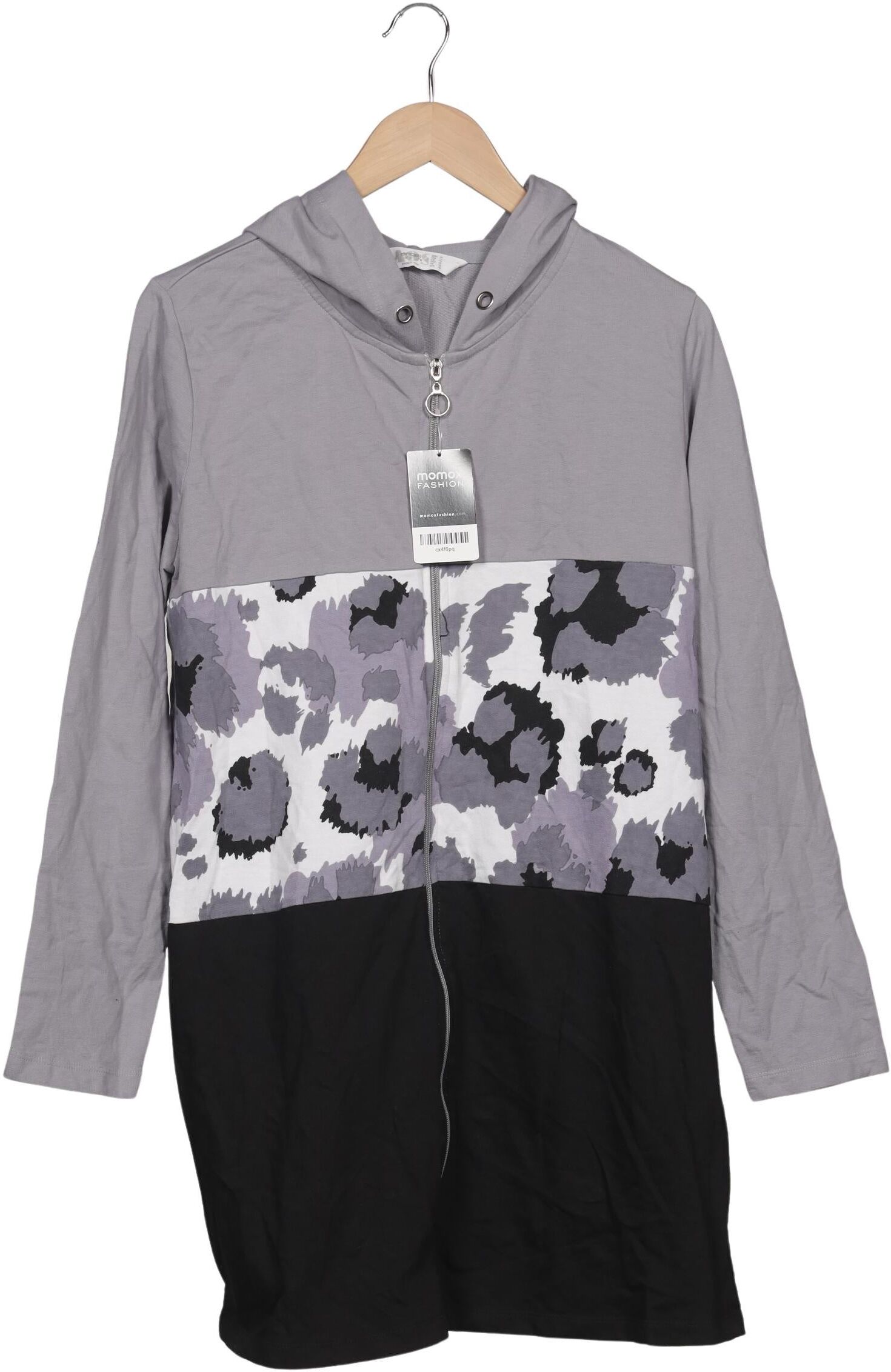 Angel of Style Damen Kapuzenpullover, Grau, Gr. EU 44, Baumwolle - Second Hand