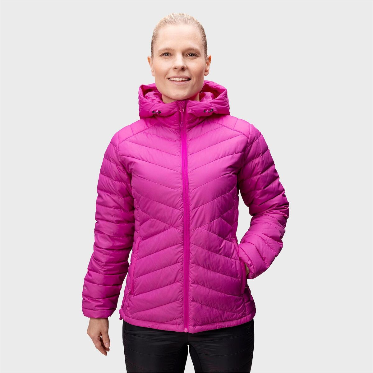 Halti Huippu W Down Jacket prima pink (E64) 40 067-0028-E64-40