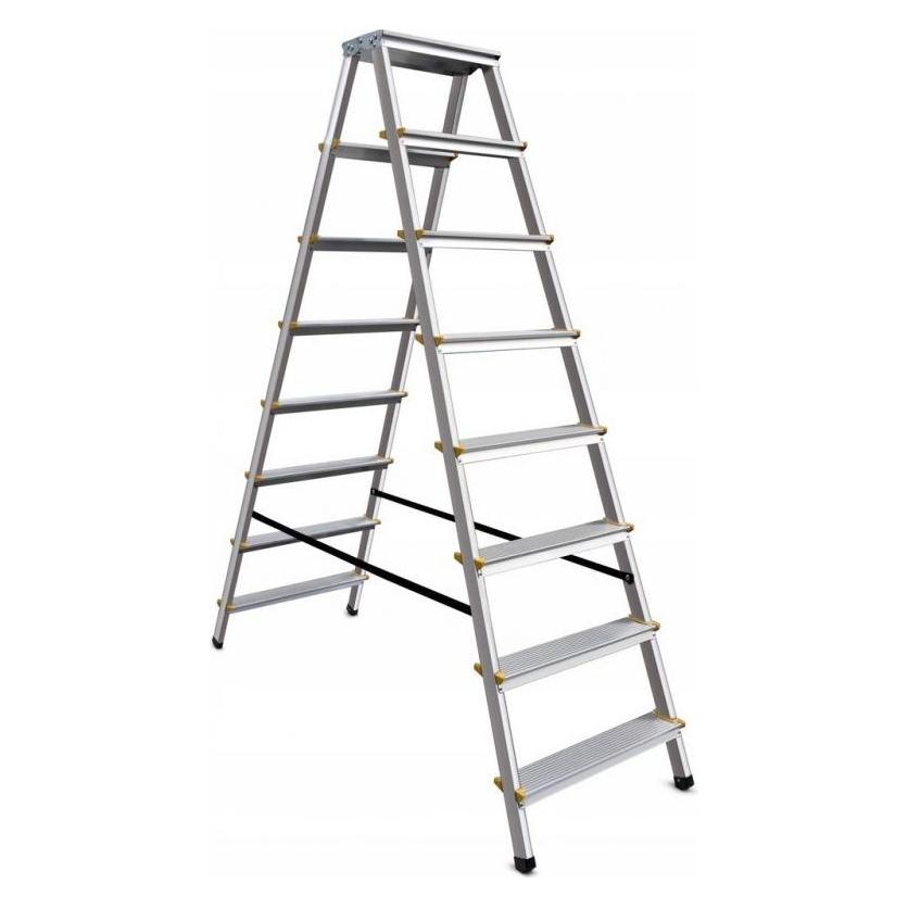 Awtools Aw Drabina Taboret 8 Stopni 150kg (Trittleiter, 182 cm) (AW23031)