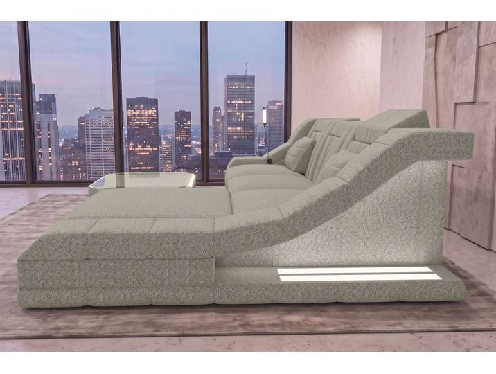Ecksofa Turino L Form Stoffsofa