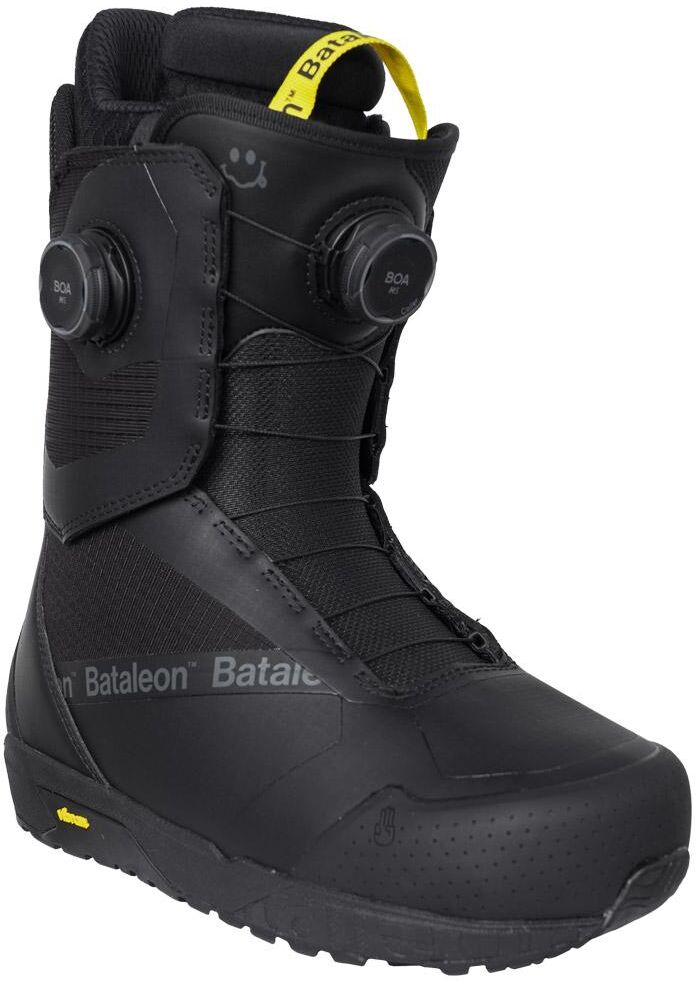 Bataleon  - Men's Salsa Double Boa Black - 8 - Boots de snowboard