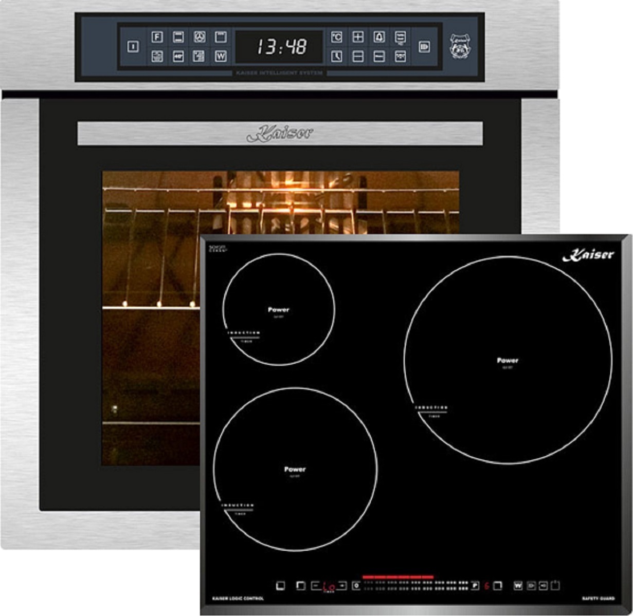Herd Set/ Kaiser EH 6306 R / Einbaubackofen + Induktionskochfeld KCT 6536 FI