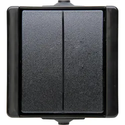 Kopp 540505003 proAQA - Serienschalter, Farbe: schwarz