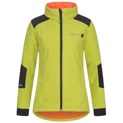 Outdoorjacke DEPROC ACTIVE "CANADA Women", Damen, Gr. 44L, grün (limette), Web, 96% Polyester, 4% Elasthan, regular fit hüftbedeckend, mit Daumenlöchern,mit Schneefang,mit verstellbarem Klettverschluss, Jacken Outdoorbekleidung Outdoorjacke...