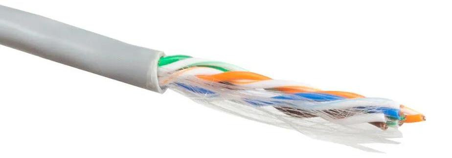 ACT CAT5E UTP ES100H Netwerkkabel, 100 meter, grijs