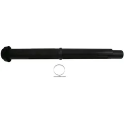 senkrecht Dachdurchf DN 160/186 PP schwarz für Abgassystem DN 160