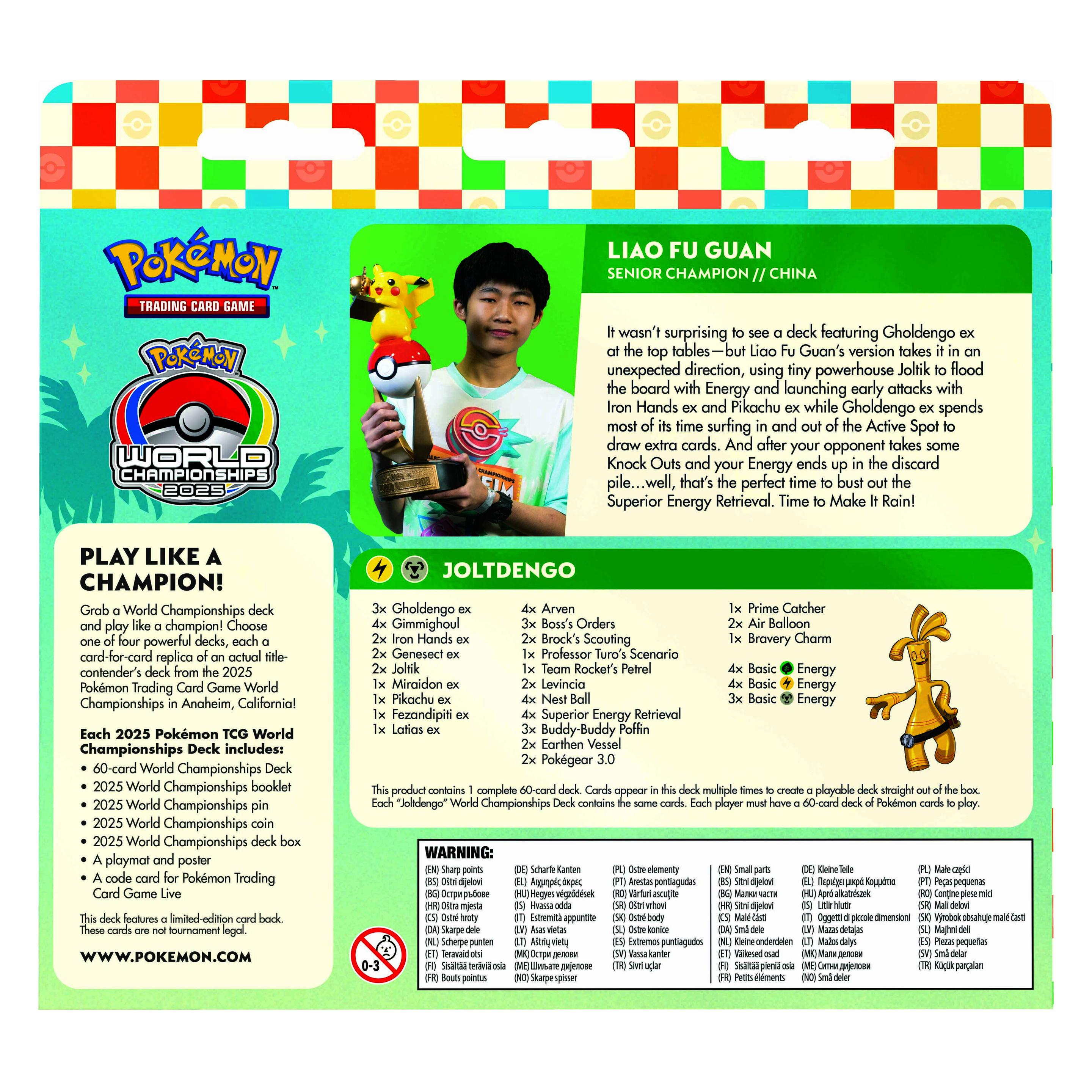 Pokémon World Championship Deck 2025 EN (Englisch, Deck) (0196214135376)